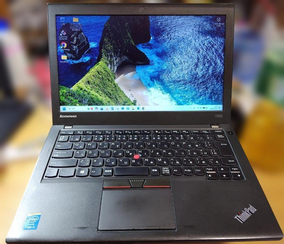 Lenovo ThinkPad X240 i3 メモリ8Ｇ SSD 120GB