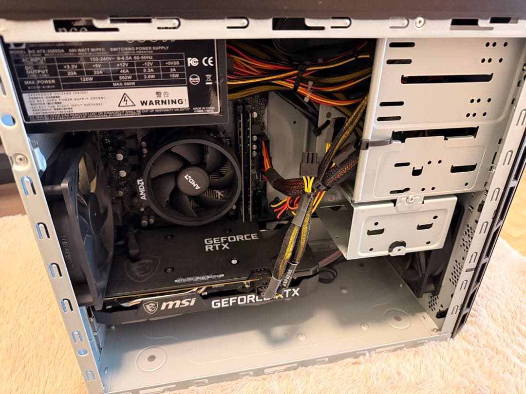 フロンティアBPO Ryzen 5 5600X RTX3060 メモリ16GB