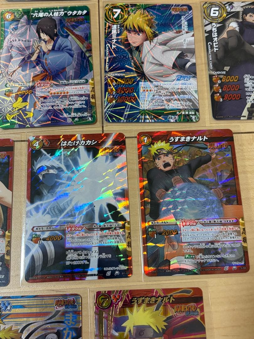 ミラクルバトルカードダス　NARUTOセット