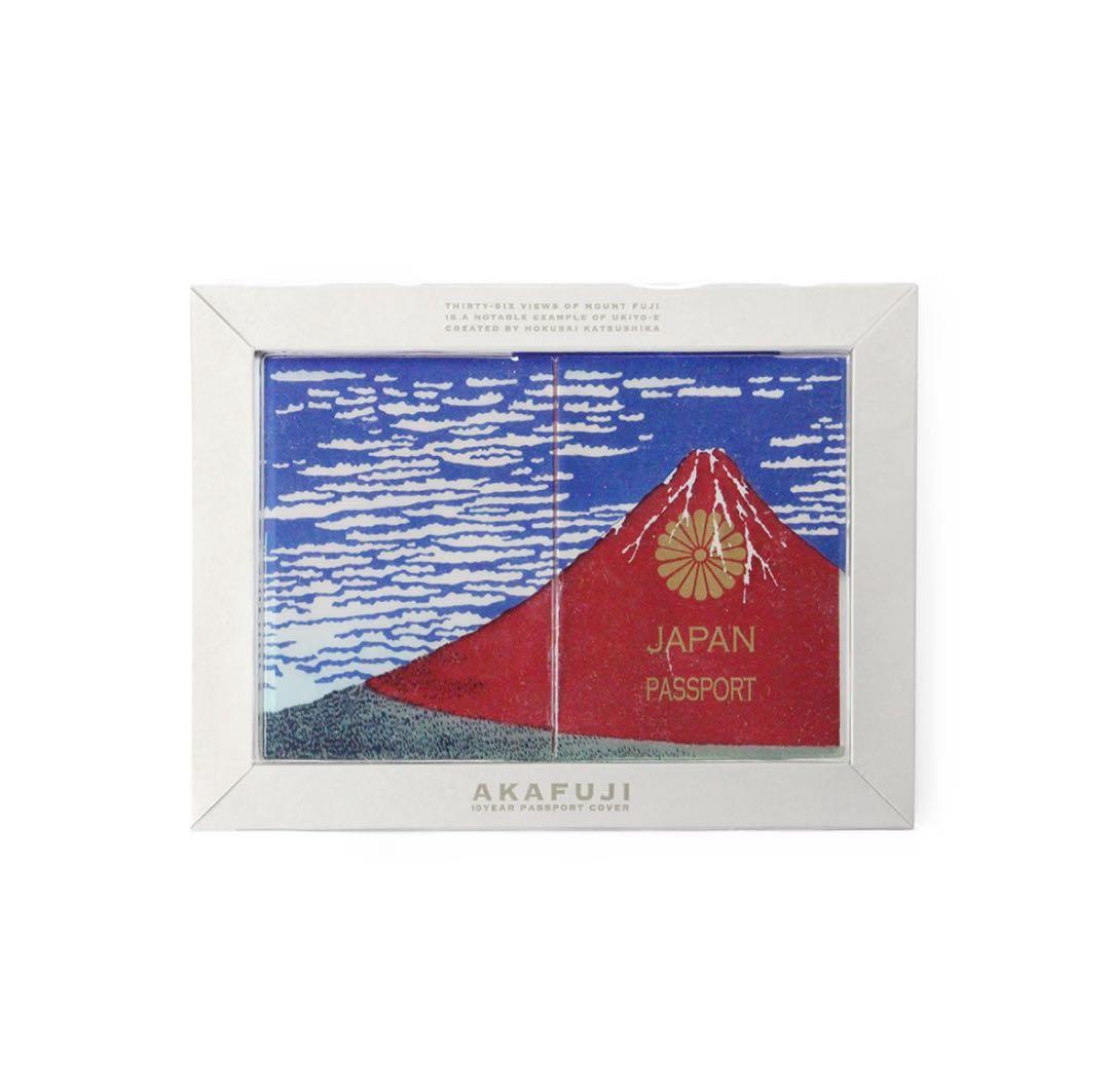 DETAIL パスポートカバー　赤富士akafuji 新品・未開封