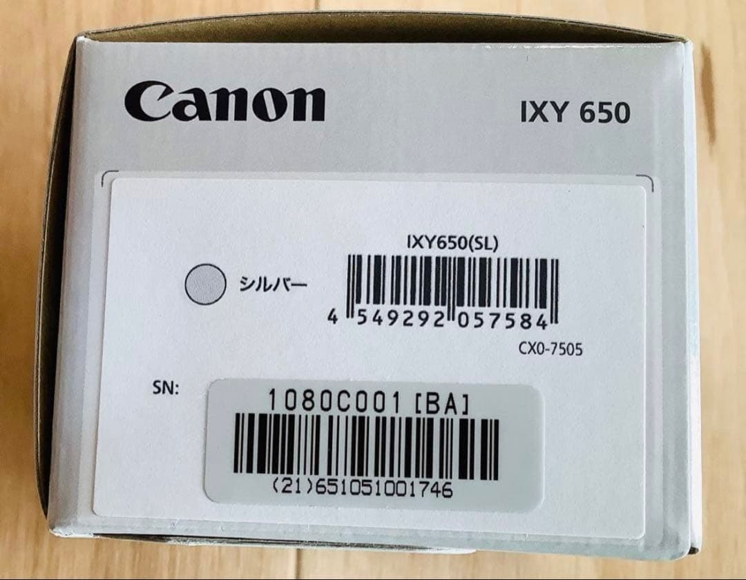 Canon IXY650コンパクトデジタルカメラ（32GB）動作確認済ケース付き