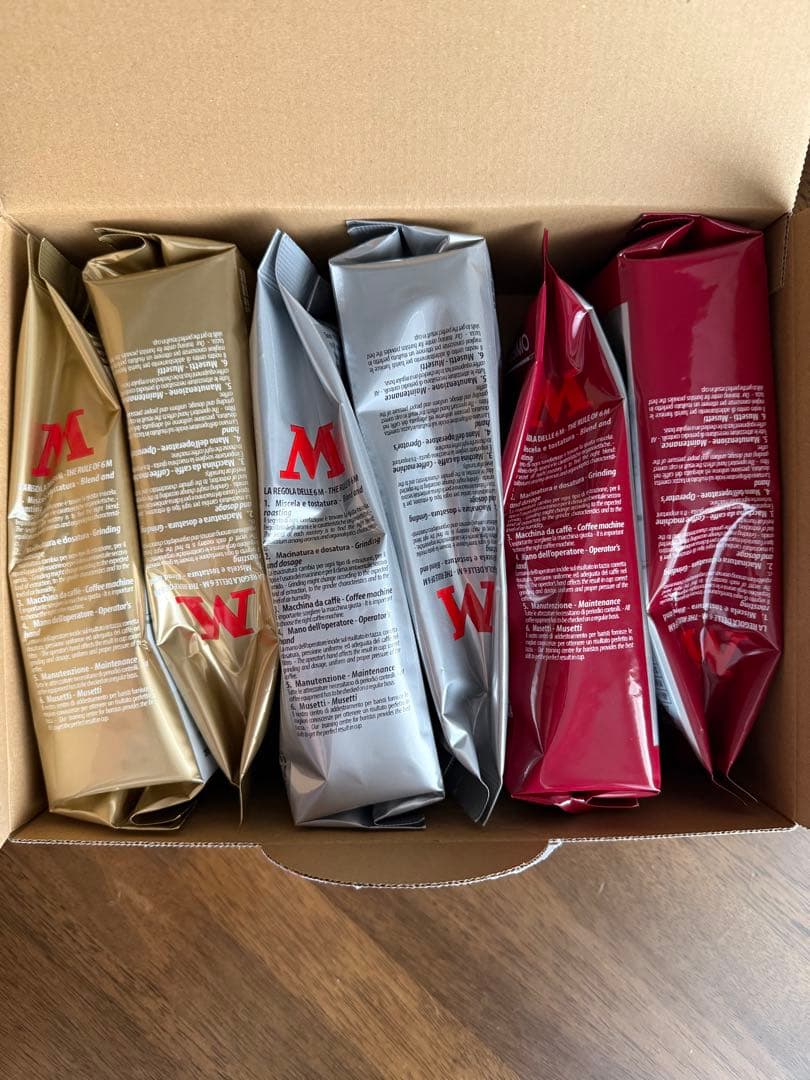 デロンギ ムセッティコーヒー豆 3種6袋セット