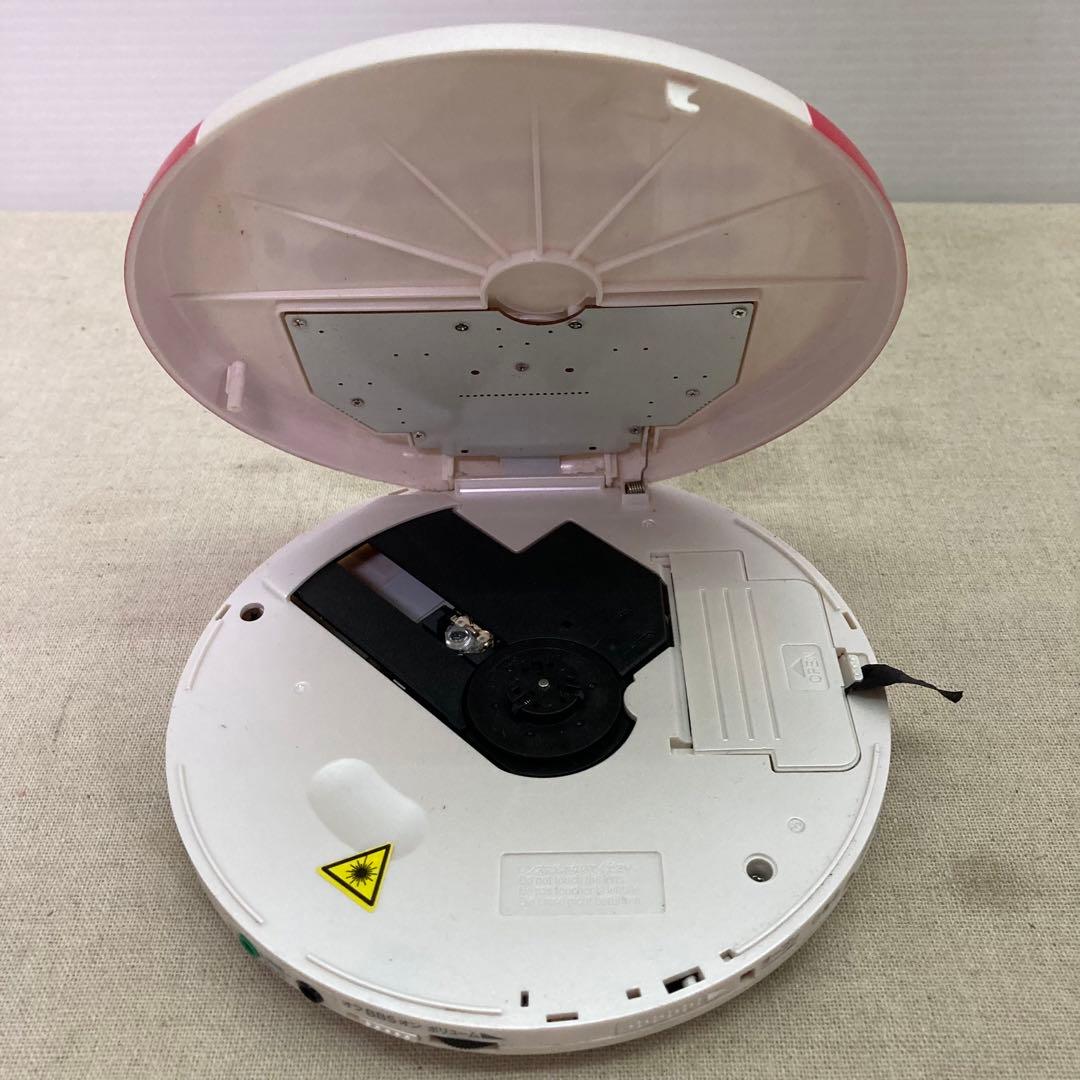 【レトロ】ハローキティ　ポータブルCDプレイヤー　Hello Kitty　レア