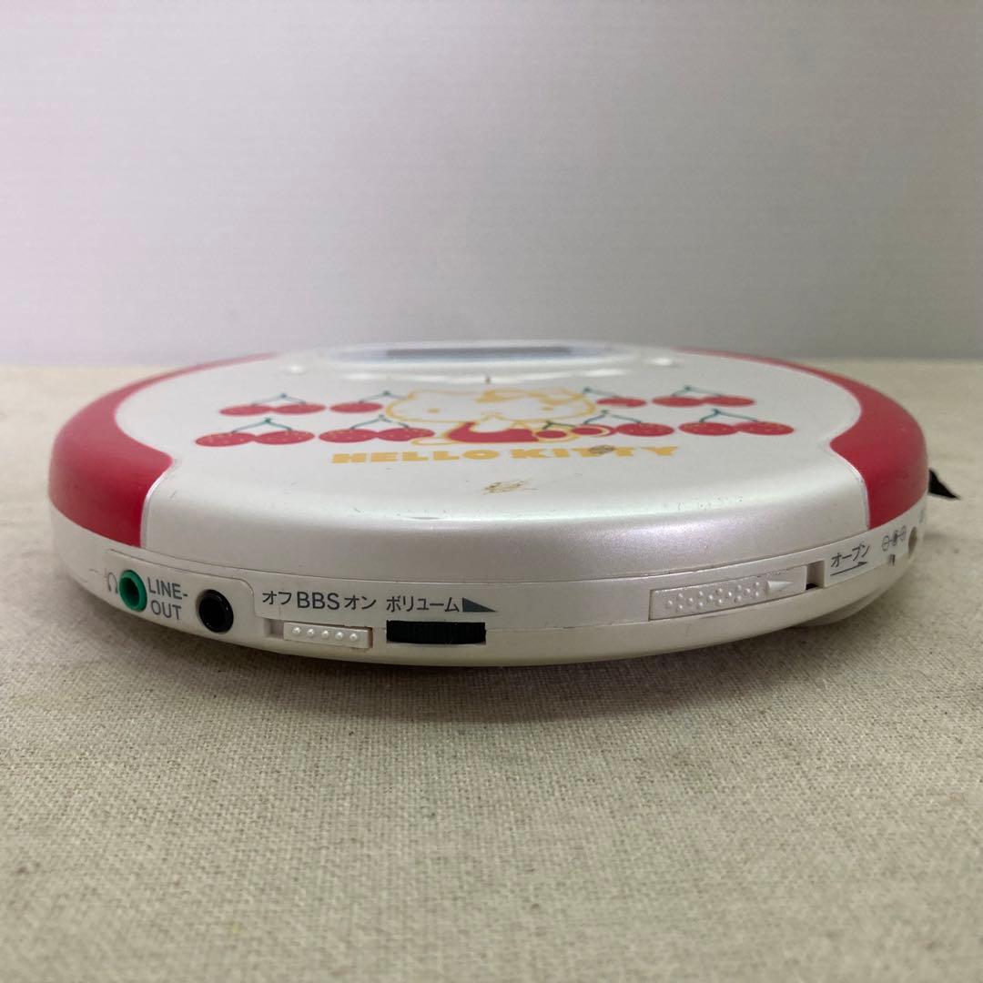 【レトロ】ハローキティ　ポータブルCDプレイヤー　Hello Kitty　レア
