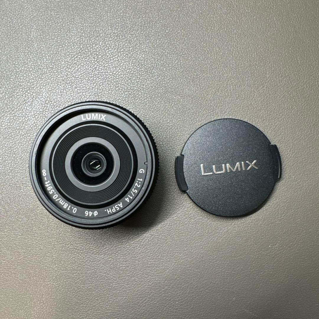 Panasonic ミラーレス一眼 LUMIX DMC-GF2 14mmレンズ付