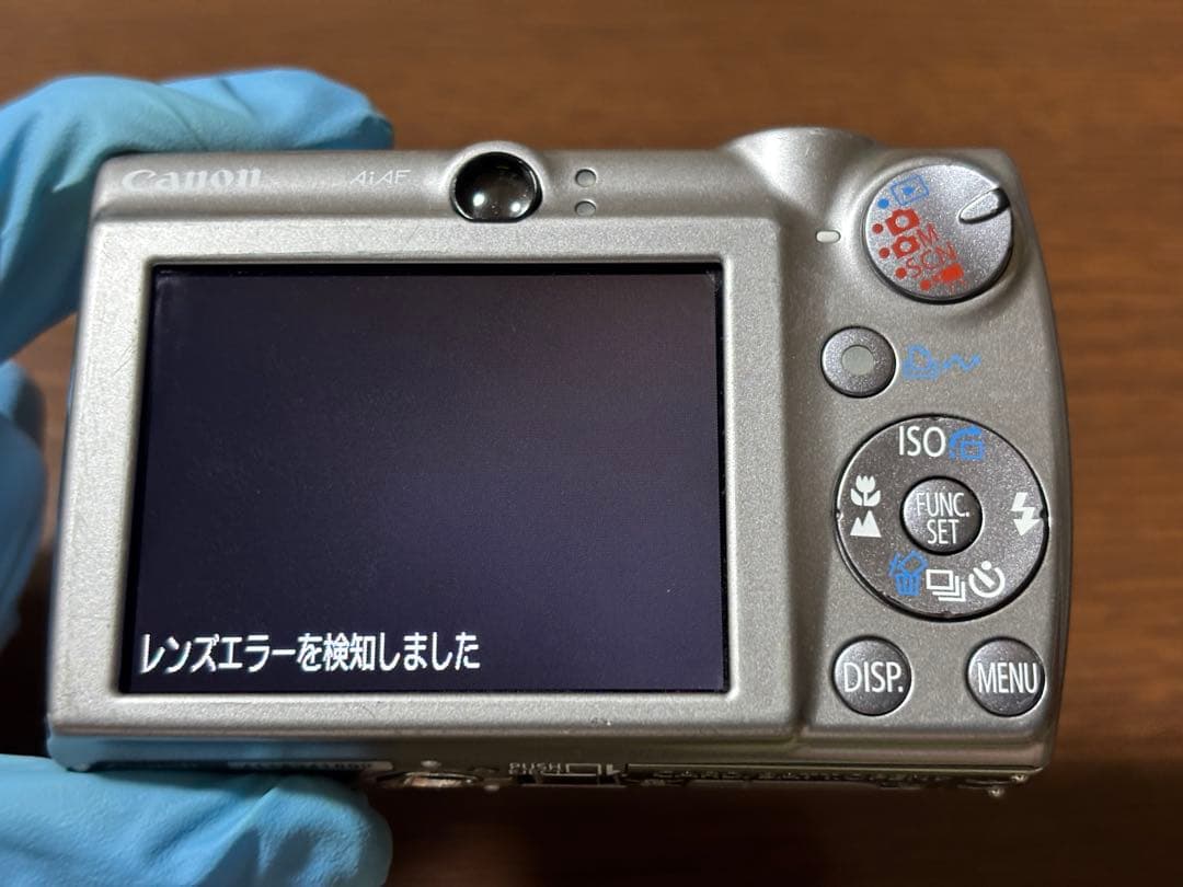 Canon IXY DIGITAL 900 IS ジャンク レンズエラー 欠品有