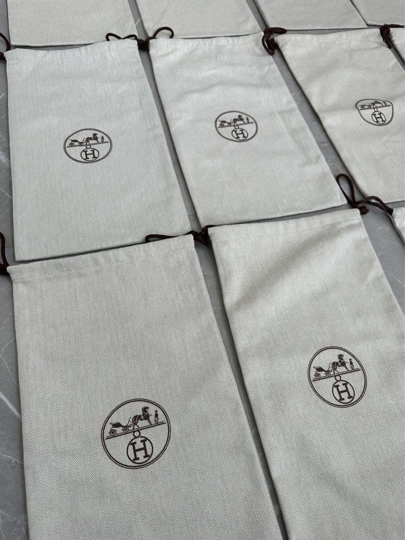 HERMES エルメス　巾着　布袋　12枚セット　新品　未使用　美品　付属品