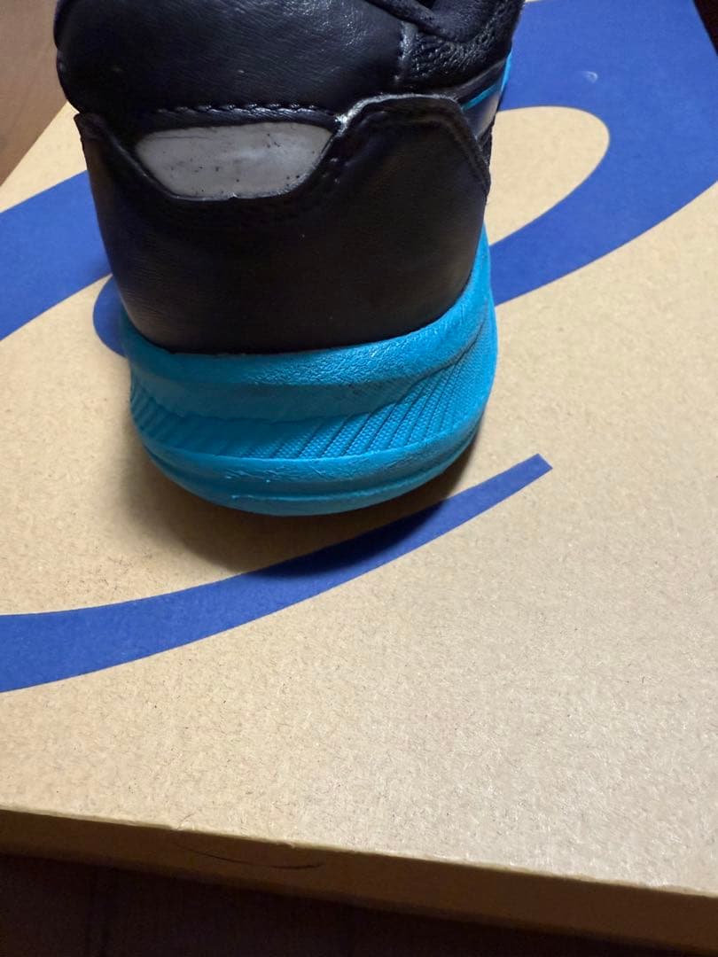 asics 安全靴 JSAA A級 25.5cm ブラック/ブルー