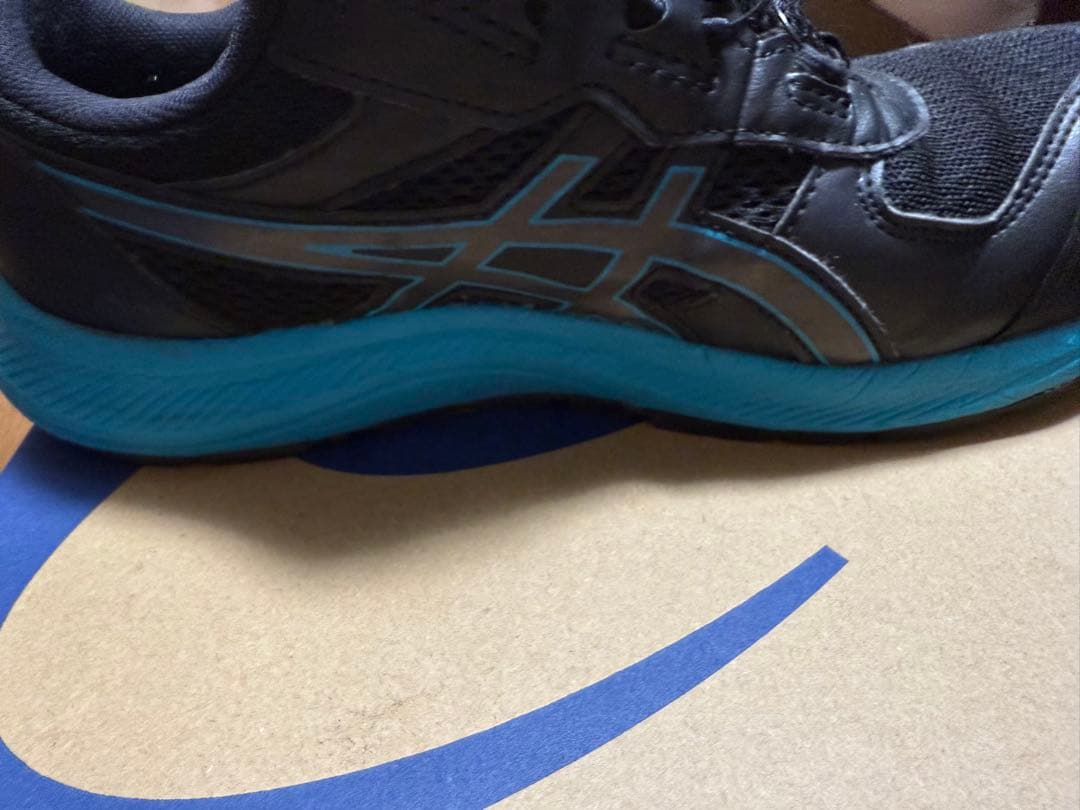 asics 安全靴 JSAA A級 25.5cm ブラック/ブルー