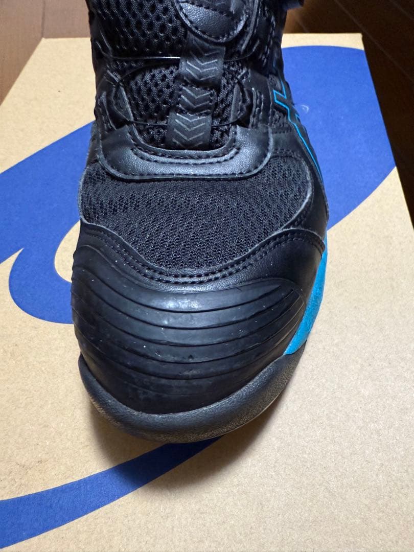 asics 安全靴 JSAA A級 25.5cm ブラック/ブルー