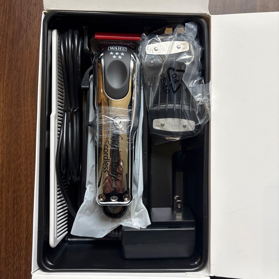 WAHL Magic Clip コードレス バリカン　新品未使用　シルバー　鏡面