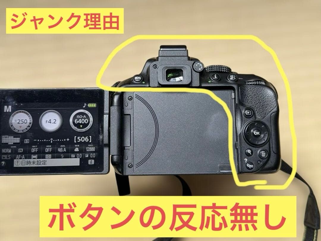 ジャンク/Nikon D5300 Ｗレンズキット Wi-Fi搭載 一眼レフカメラ