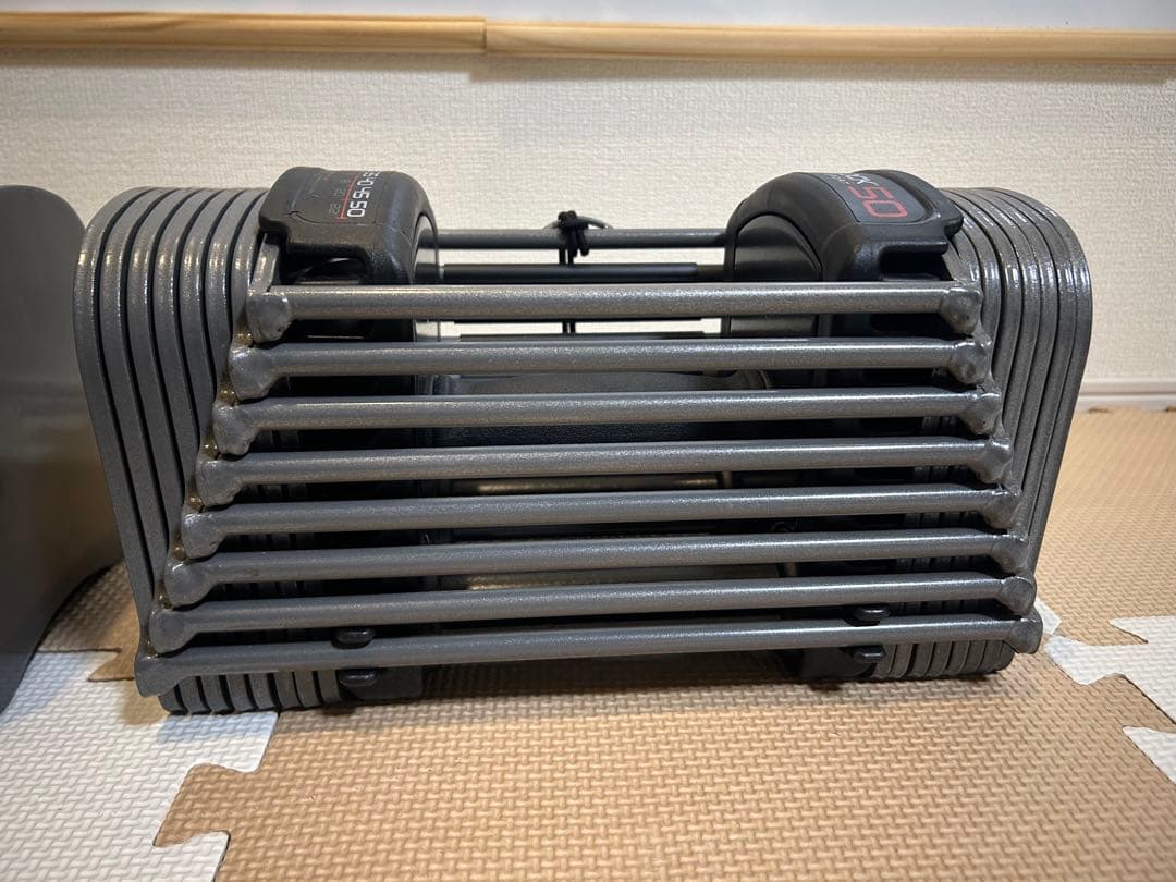 パワーブロック　ダンベル　ペア　可変式　22キロ　中古　美品