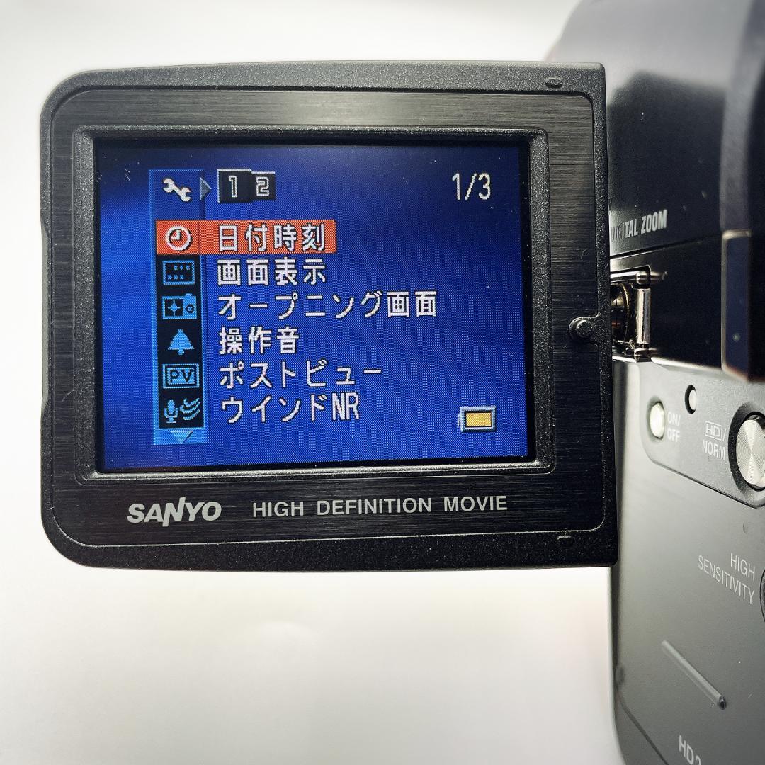 【美品】SANYO Xacti デジタルムービーカメラ DMX-HD2