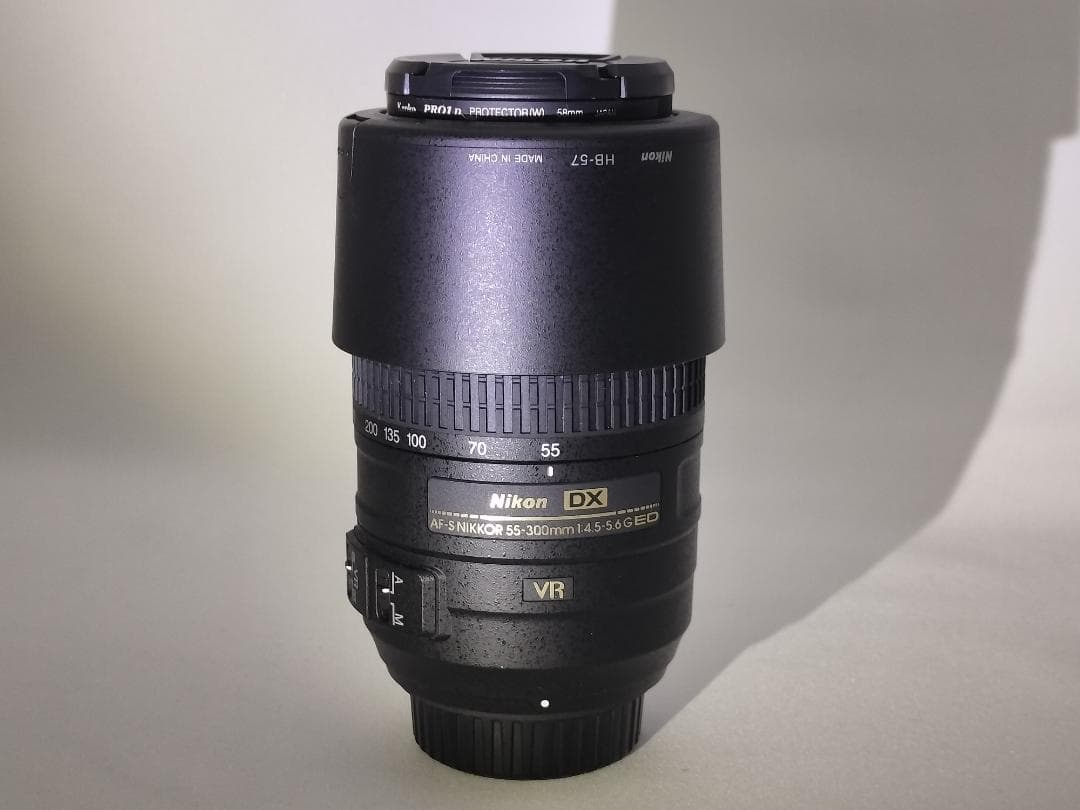 【中古】ニコン AF-S Nikkor 55-300mm F4.5-6G ED