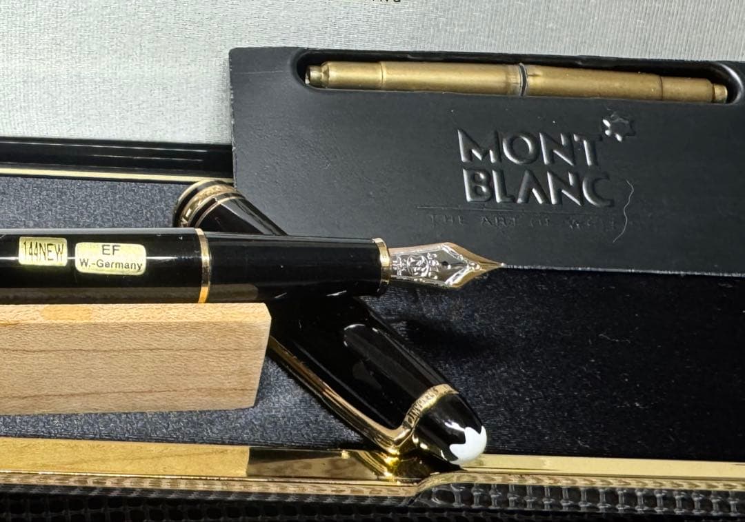 【新品・未使用品】モンブランNo144万年筆ブラック