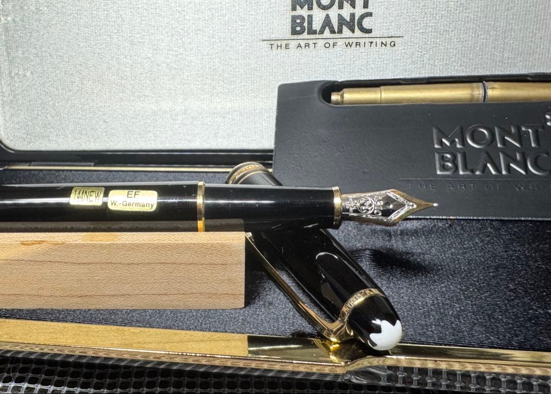 【新品・未使用品】モンブランNo144万年筆ブラック
