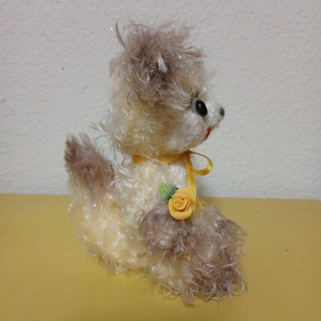 作家様　ねこちゃん　ぬいぐるみ　花飾り