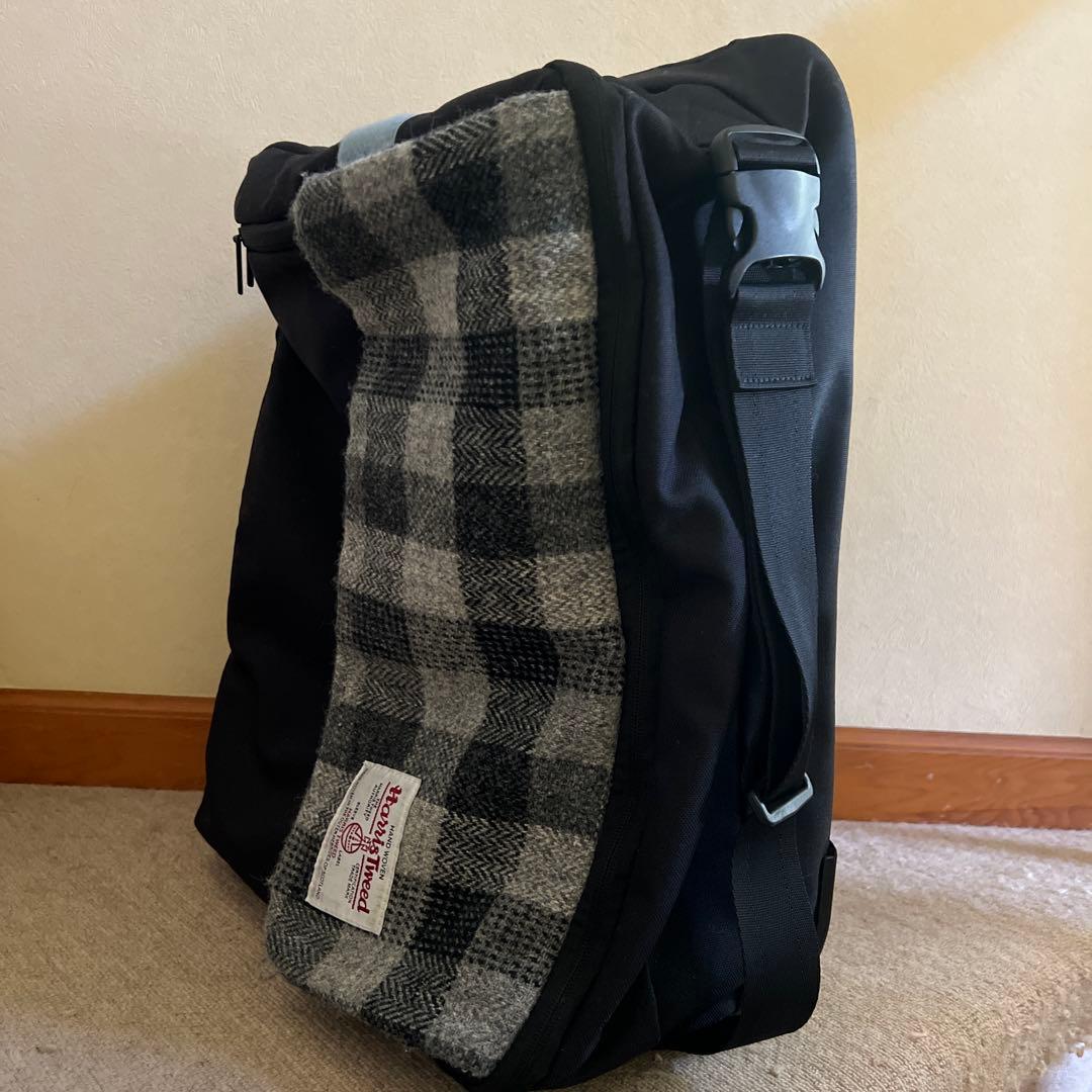 Harris Tweed チェック柄キャリーバック(ショルダーバッグ)