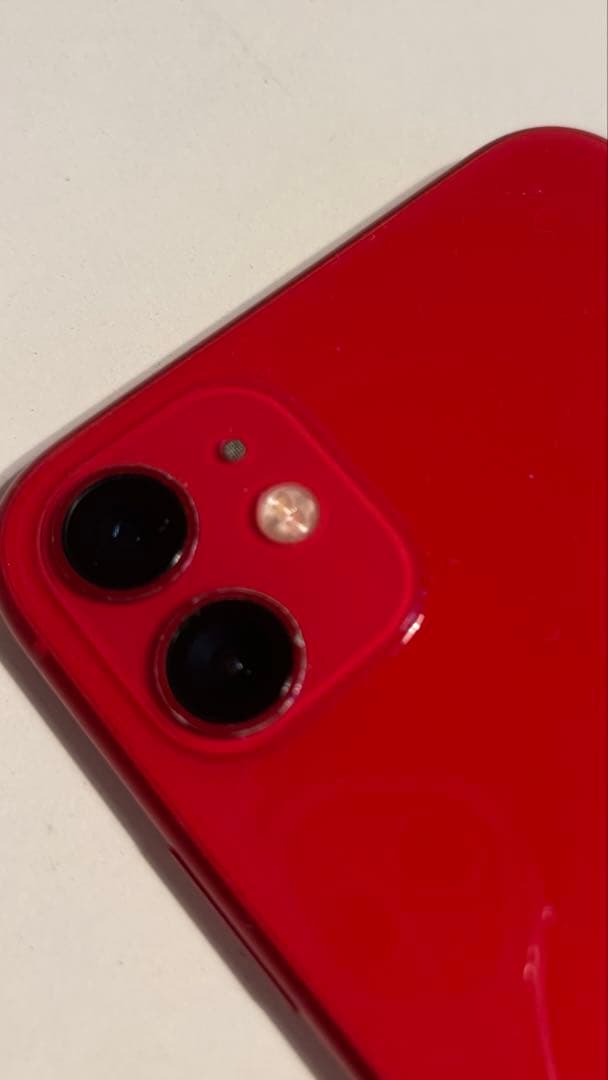 Apple iPhone11 RED本体　128GB