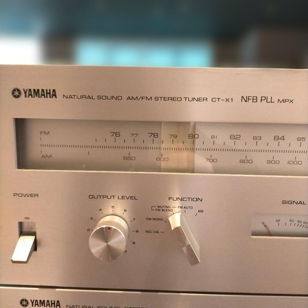 Yamaha CT-X1 CA-X1AM/FM ステレオチューナージャンク品