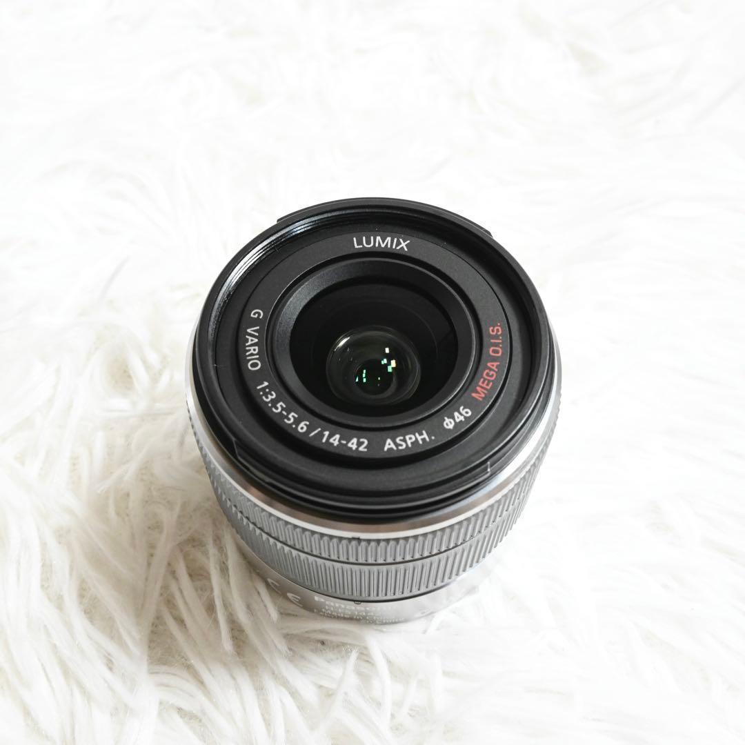 美品 Panasonic LUMIX DMC-GF6W カメラ ダブルズーム