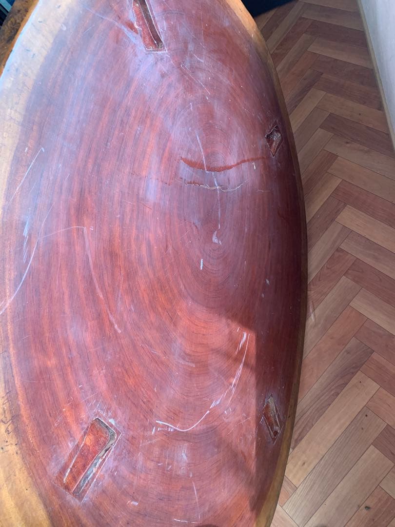 希少　天然一枚板　4人用　テーブル