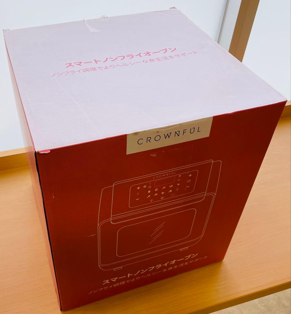 【新品】CROWNFUL ノンフライオーブン TXG-KK-DT10L-D-W