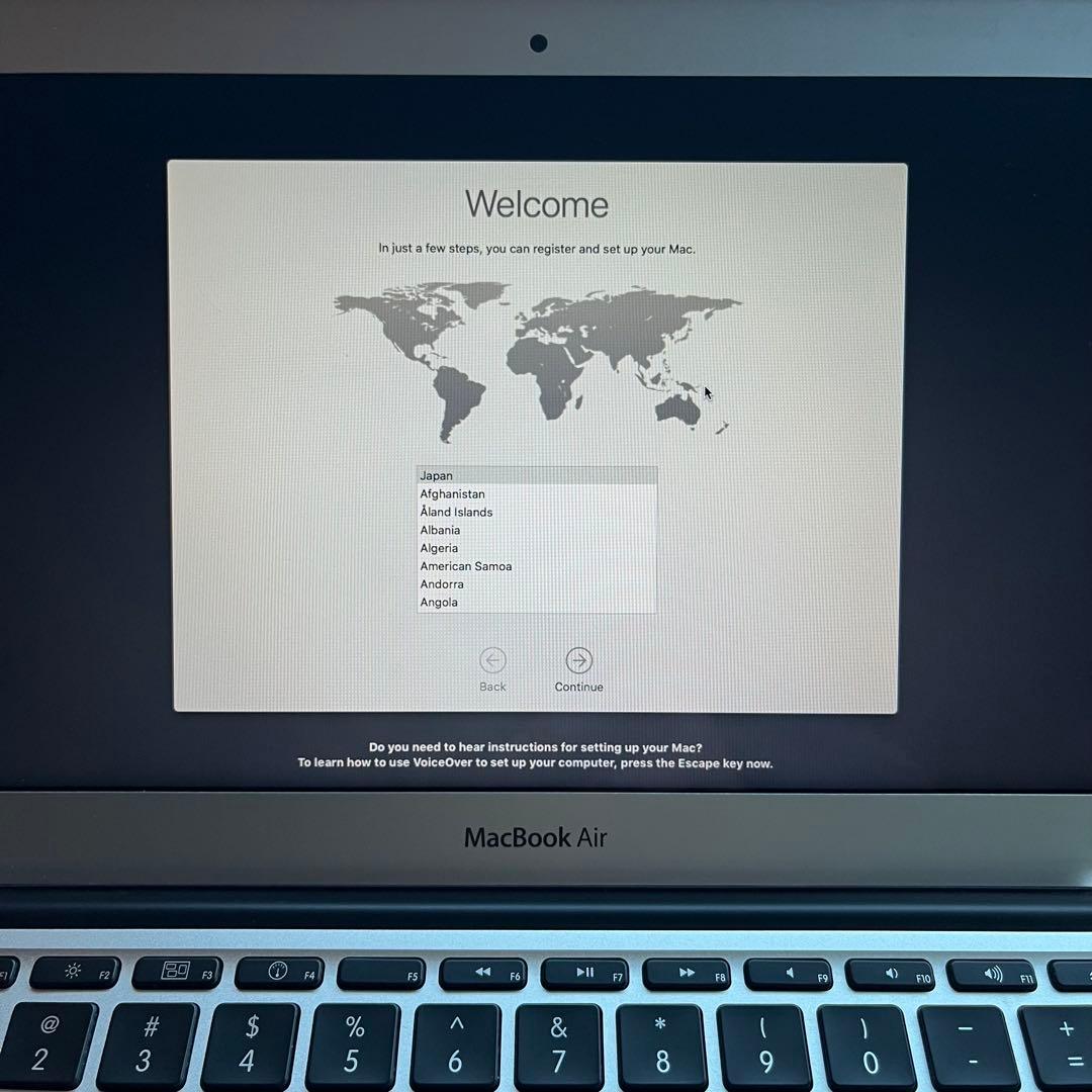 MacBook Air (11-inch, Late 2010) USキーボード