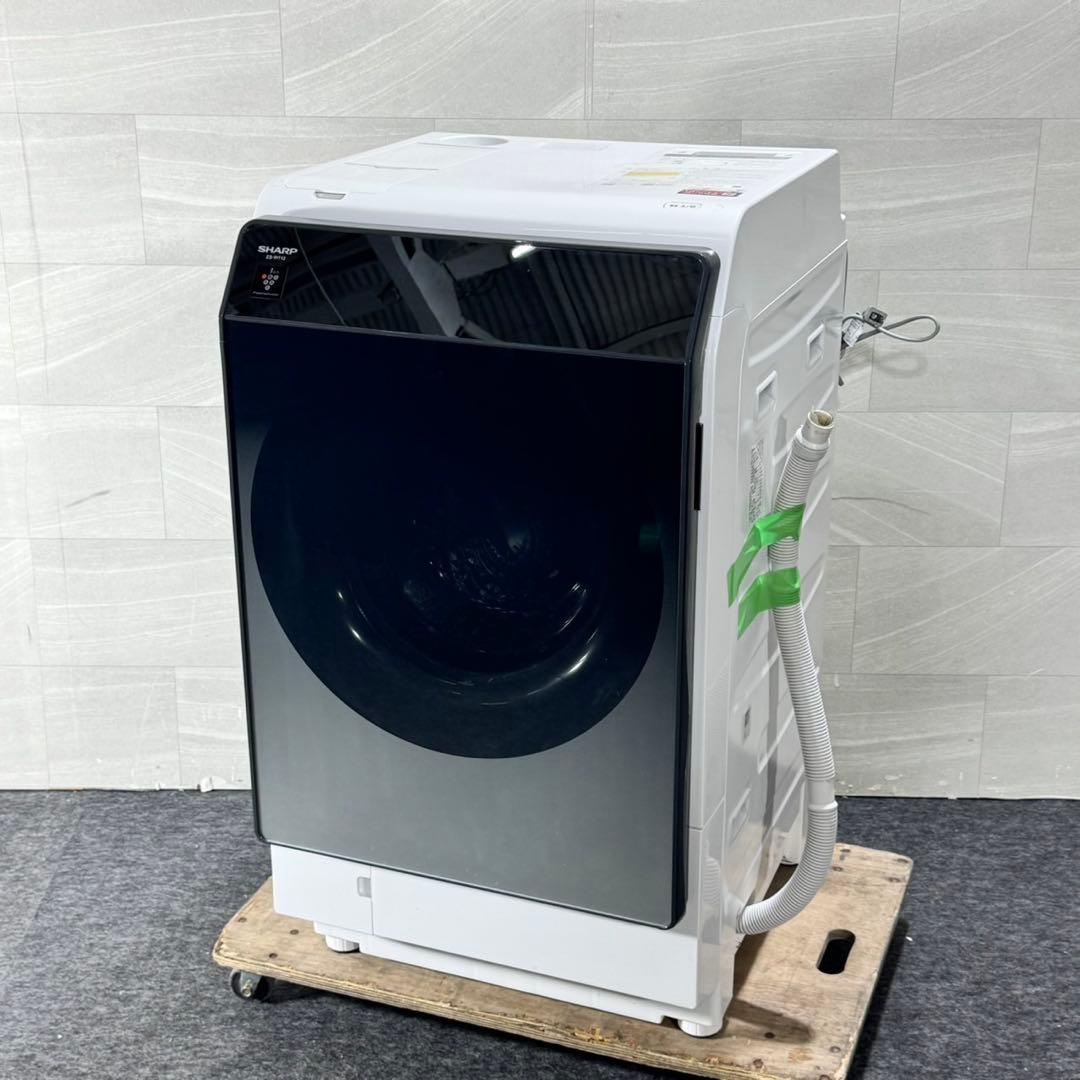 SHARP ドラム式洗濯機 11kg 2020年製 左開き 高年式 d5374