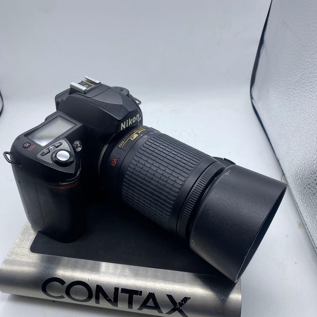 NIKON デヂタル一眼レフカメラ　純正品レンズ付属