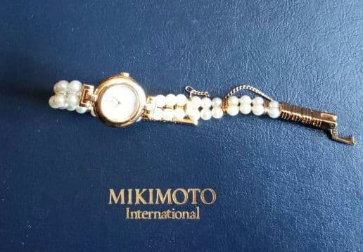特別価格 期間限定 ミキモト MIKIMOTO パール腕時計