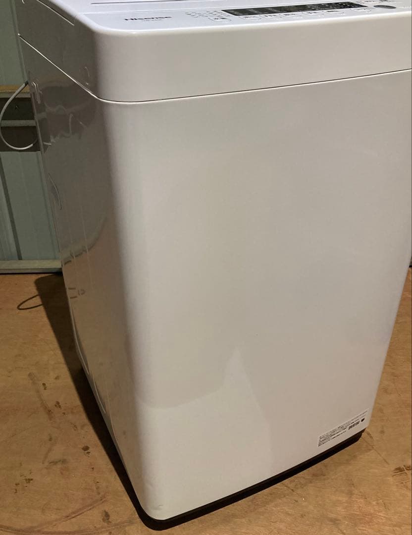 洗濯機 ハイセンス ２０２２年 ４.５kg ＨＷ－Ｋ４５Ｅ 動作確認済み