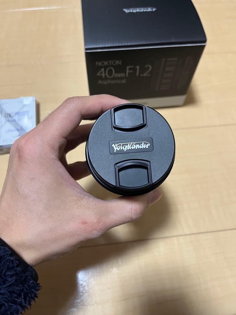 [ほぼ新品]Voigtländer NOKTON 40mm F1.2 レンズ