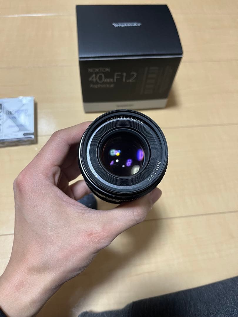 [ほぼ新品]Voigtländer NOKTON 40mm F1.2 レンズ