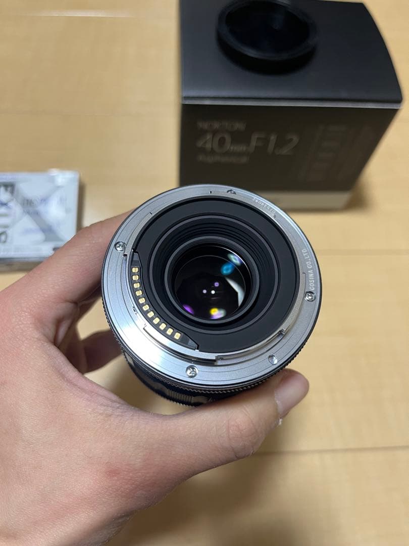 [ほぼ新品]Voigtländer NOKTON 40mm F1.2 レンズ