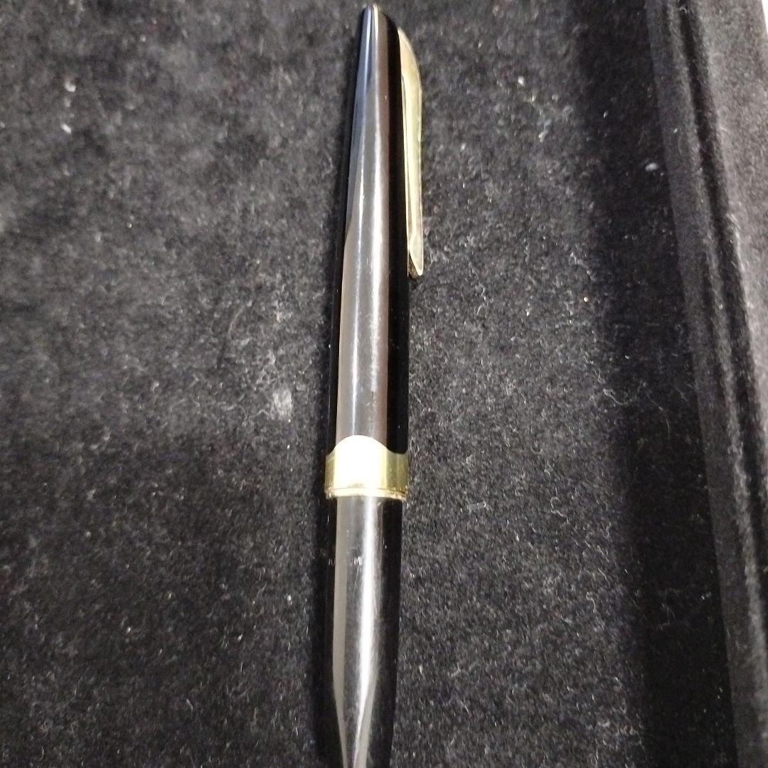PLATINUM プラチナ 万年筆 18K 中字 ブラック×ゴールド