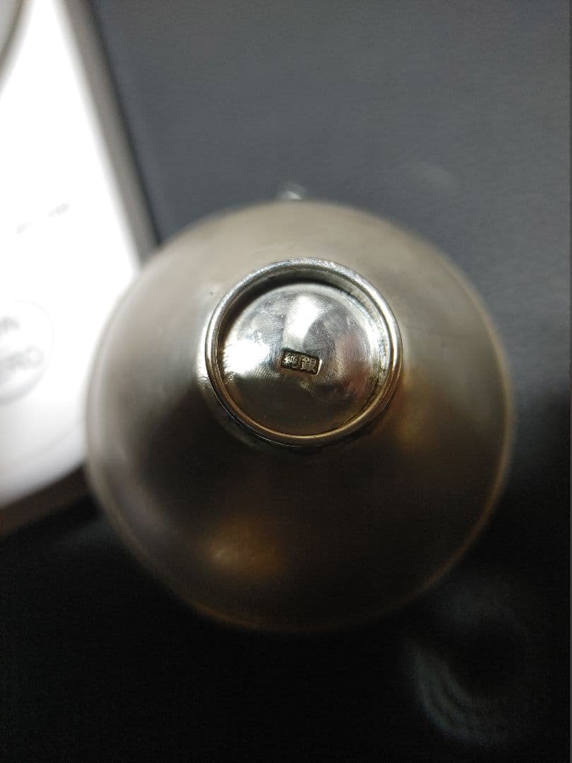 ☆ 純銀 一鶴斎☆ 銀盃 銀杯 酒器 5客☆重量約95g☆ 純銀製 SILVER