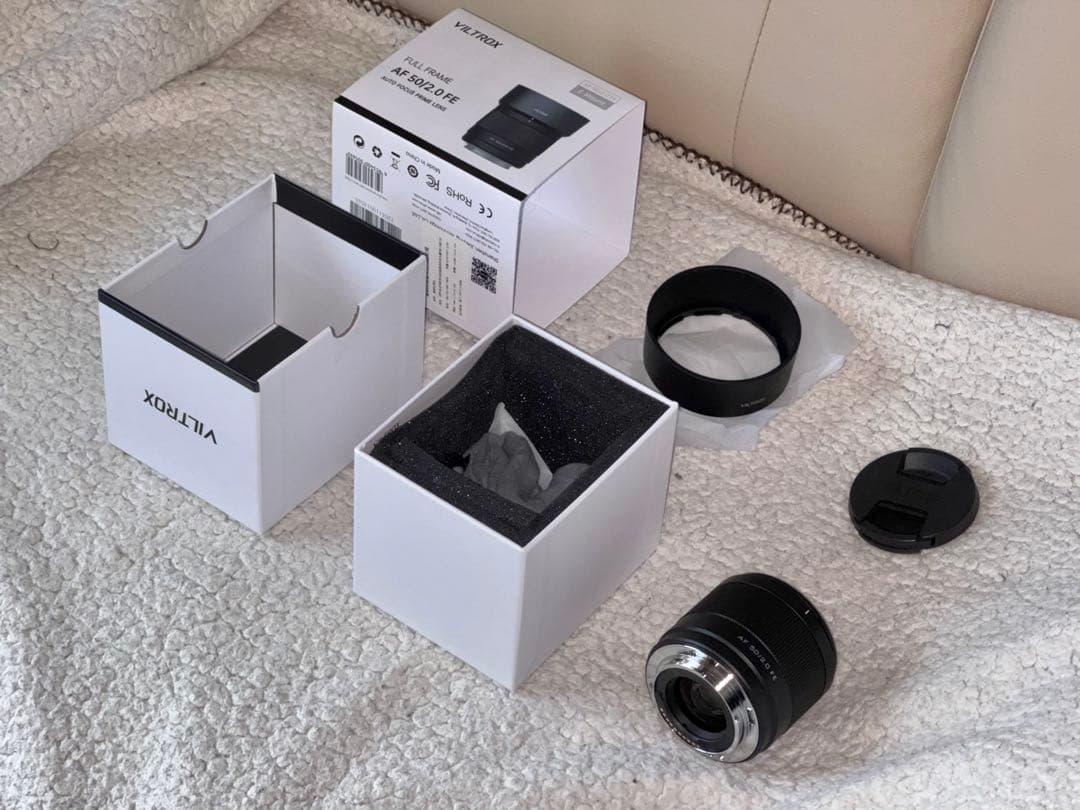 Viltrox 50mm F2.0 FEマウント ほぼ新品