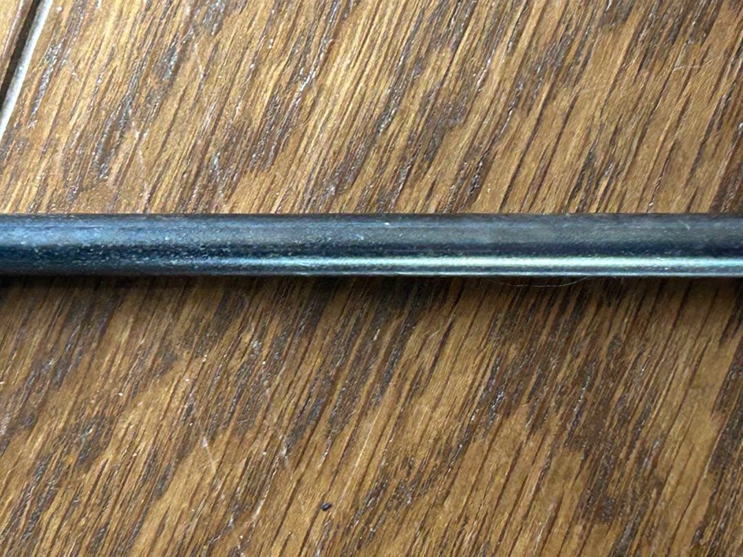 【金属成分分析済み】Ag(銀)10%使用 刻印なしキセル　煙管　重量47.47g