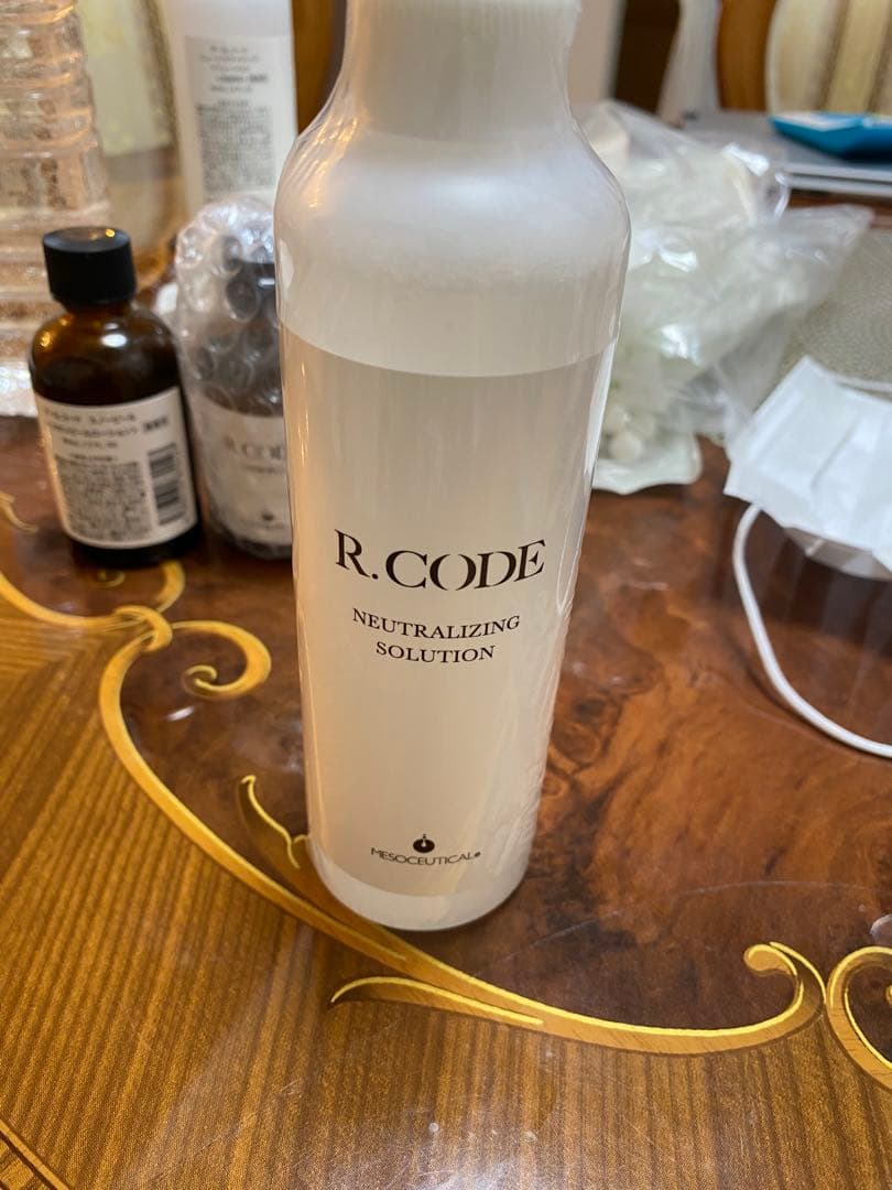 R.CODE NEUTRALIZING SOLUTION 340ml 新品