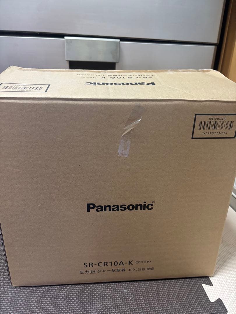 Panasonic SR-CR10A 炊飯器 ブラック-2023年製