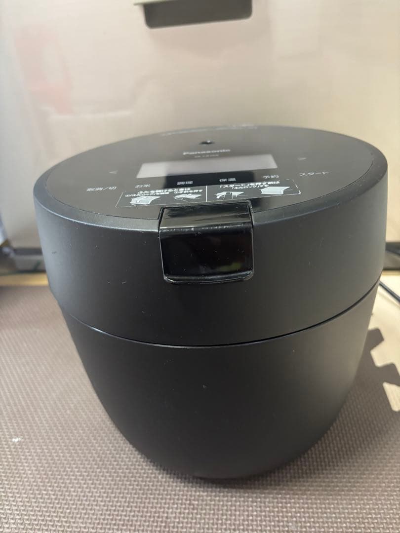 Panasonic SR-CR10A 炊飯器 ブラック-2023年製