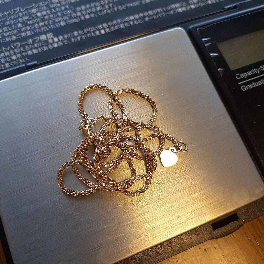 18金イタリアンネックレス３g