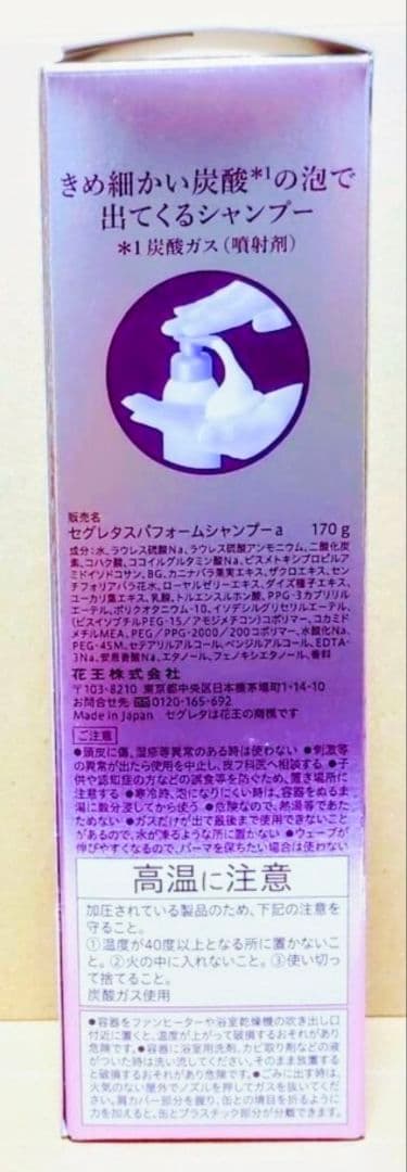 セグレタ　スパフォーム　シャンプー　コンデショナー