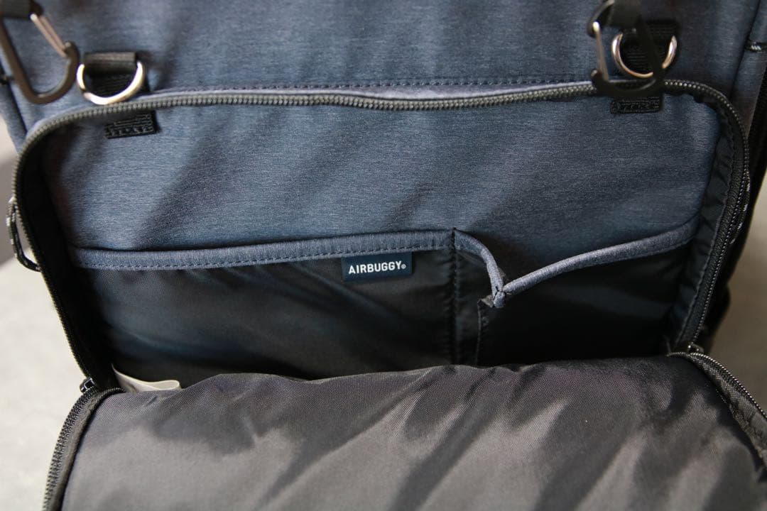 【ほぼ未使用】★極美品★R6.12購入 エアバギーリュック（デニム）レギュラー