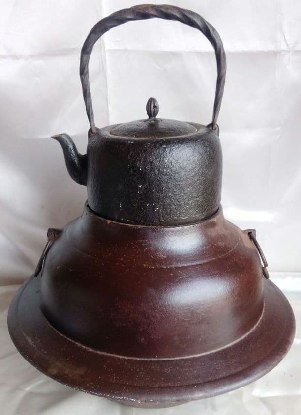アンティーク　茶釜　鉄瓶　茶道具