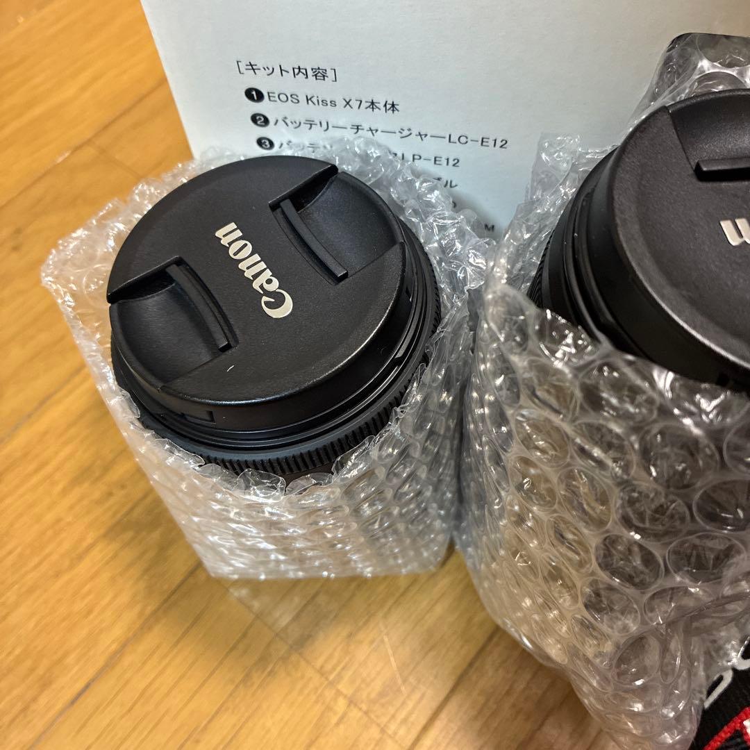 Canon EOS Kiss X7 ダブルズームレンズキット