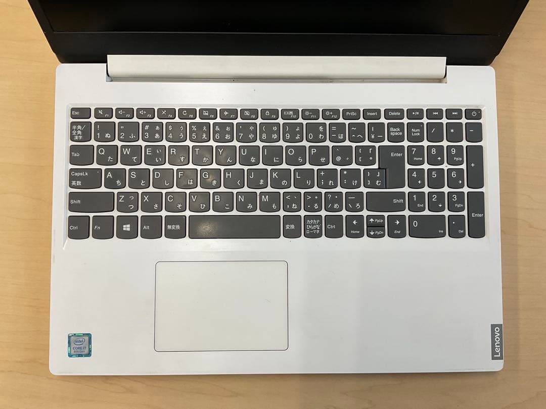 Lenovo ノートPC ホワイト　パーツ取り　部品取り　ジャンク品③