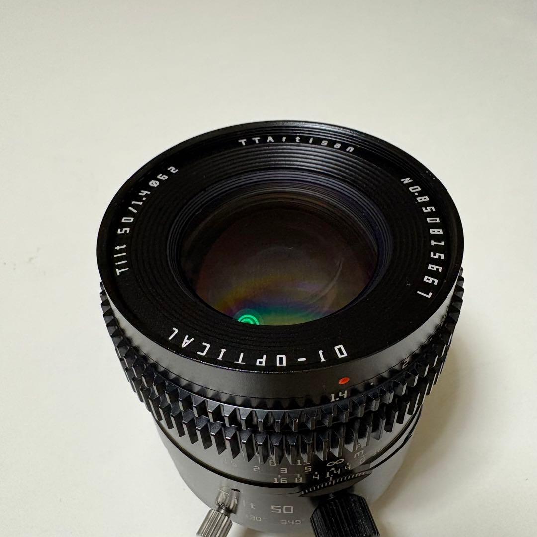 TTArtisan 50mm F1.4 ティルトシフトレンズ